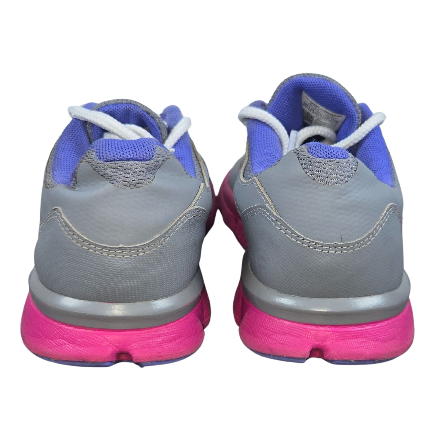 Under Armour UA Girls Micro G Speed Running Shoes 1266305-036 Pink/Gray, Sz 5Y