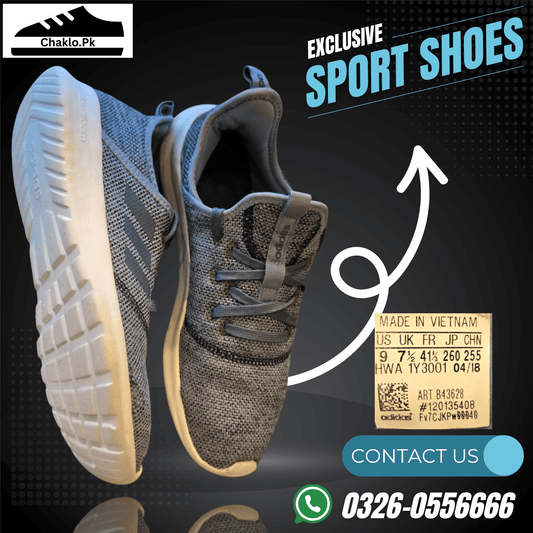 Adidas Cloudfoam Pure B43628 Blue Running Shoes Women Size 8.5