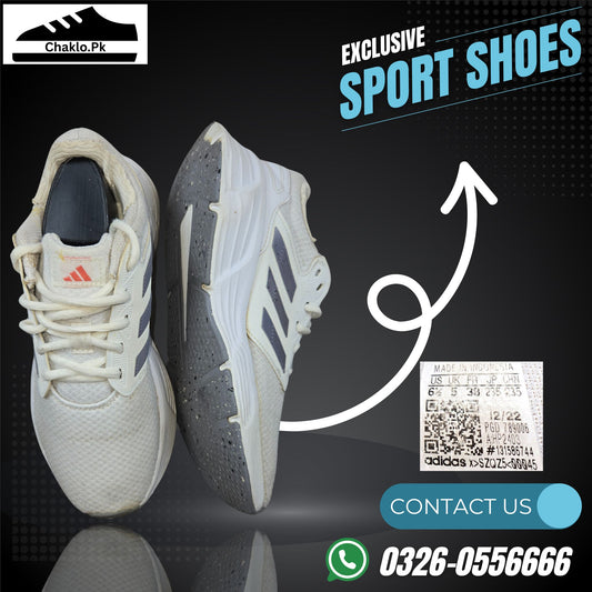 Adidas PGD 789006 Grey Running Shoes - PK 5 Size