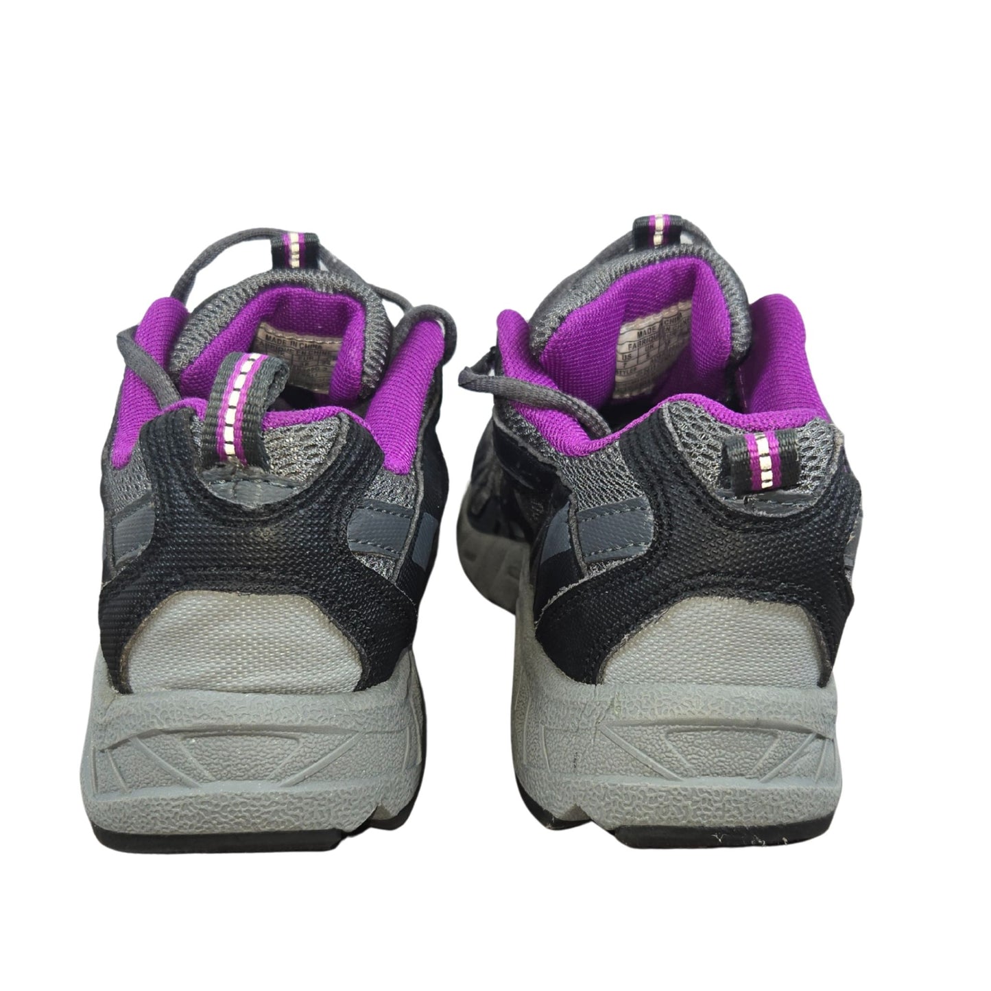 Denali Shoes, Purple Black Gray, Hiking Style, Walking Athletic