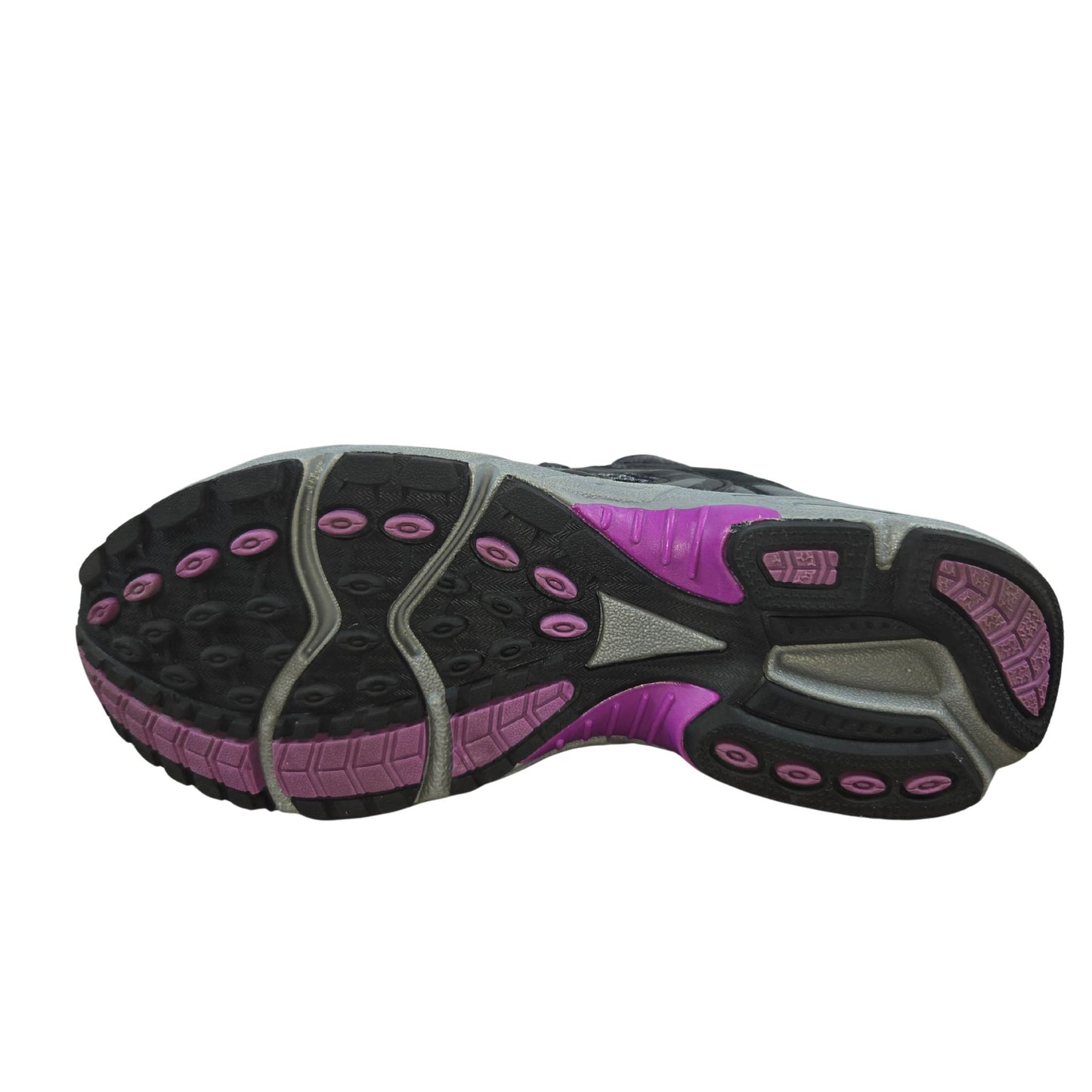 Denali Shoes, Purple Black Gray, Hiking Style, Walking Athletic