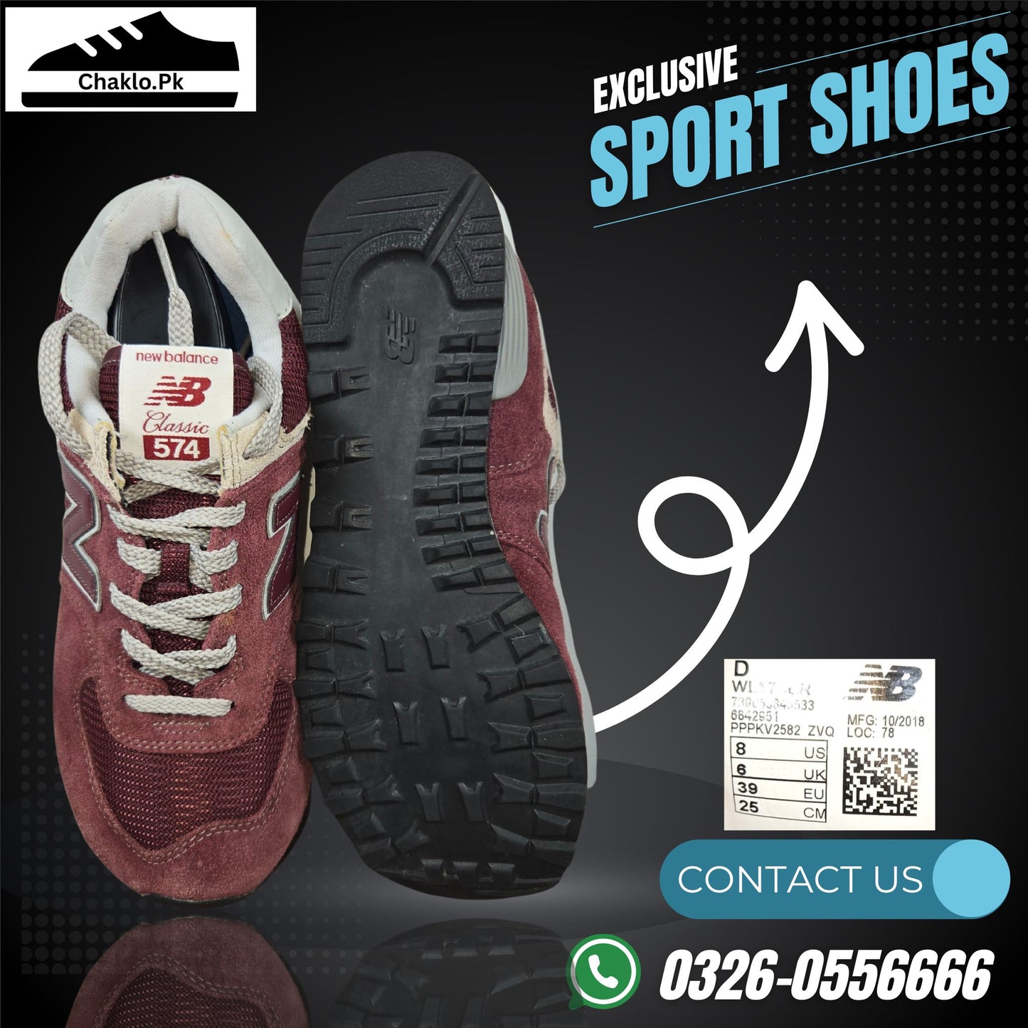 New Balance Unisex 574 sneakers