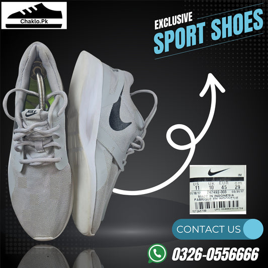 Nike LunarCharge Essential [747492-003] – Wolf Grey / Black-White | Preloved Men’s Sneakers