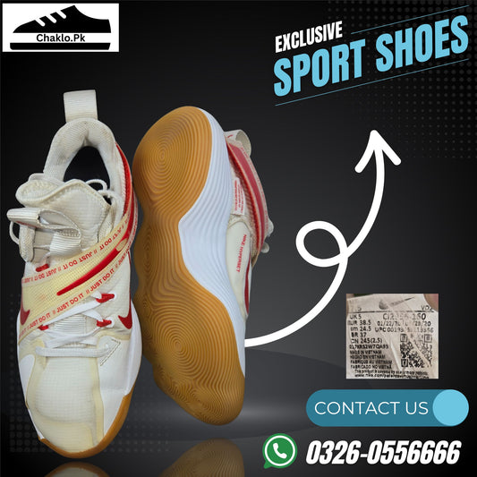 Nike React Hyperset White Red Vollyball Shoes Men/Women CI2956-160