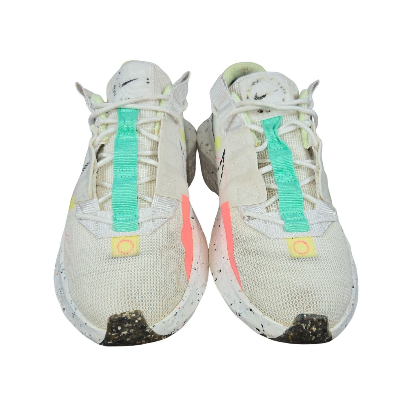 Nike Women's Crater Impact Running Trainers CW2386 Sneakers Shoes (PK 5, UK 5, US 7.5 EU 38.5, Summit White Black Green Glow 101)