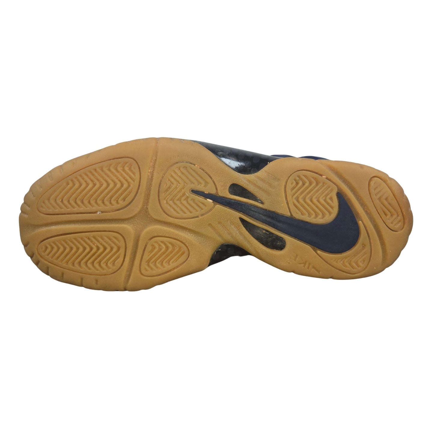 Nike Little Posite One Midnight Navy Gum 644791-405 Grade school