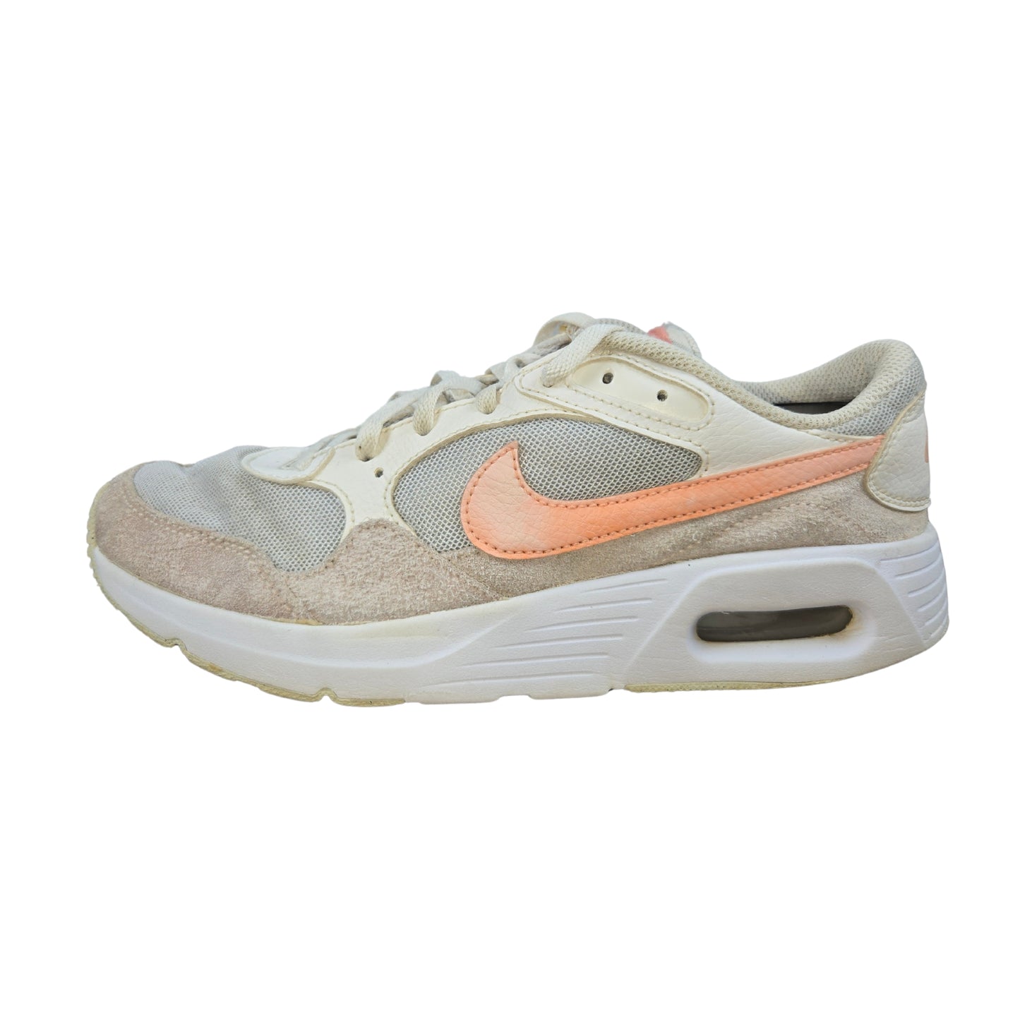 Nike Air Max textile Trainers CZ 5358-100 Crimson Bliss/White US 6Y, UK 5.5, EUR 38.5, PK 5.5
