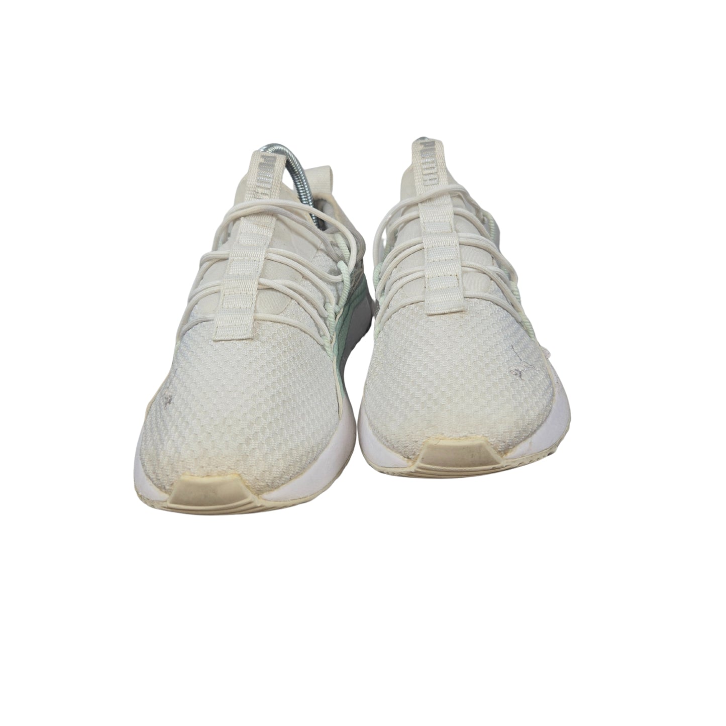 Puma Women's Pacer Next Cage 384378-01 White Running Shoes Sneakers Size PK 5