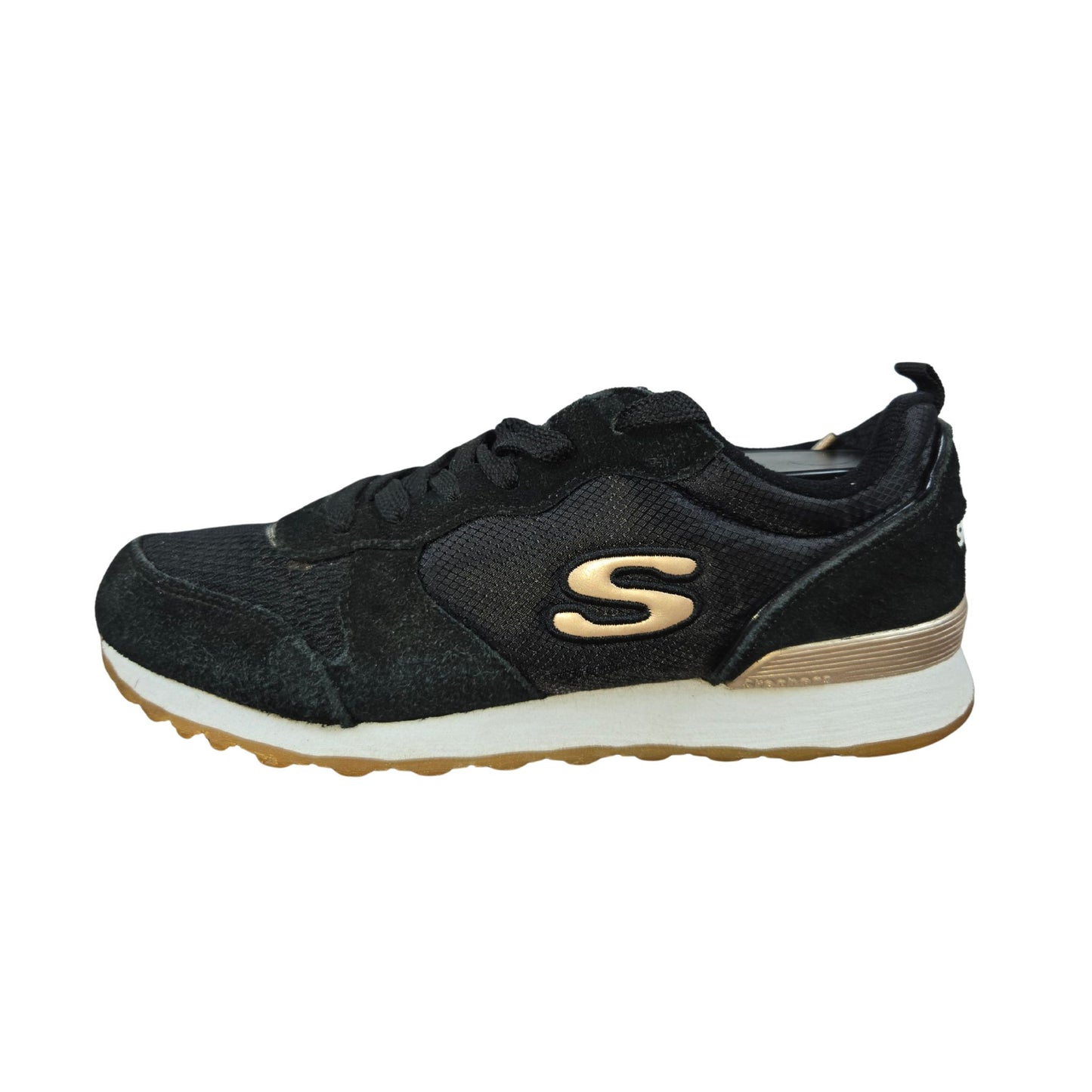 Skecher Women's OG Gold'n Gurl Trainers Black